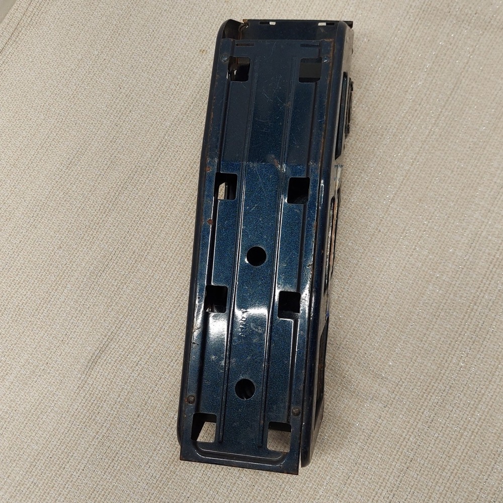 Vintage Tonka Pressed Steel Otto's Transport Car Hauler Trailer Blue 13 Inch - Picture 7 of 12